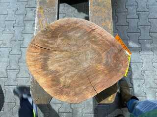 Rosewood Schijf, Dikte 70mm, Ø 400mm